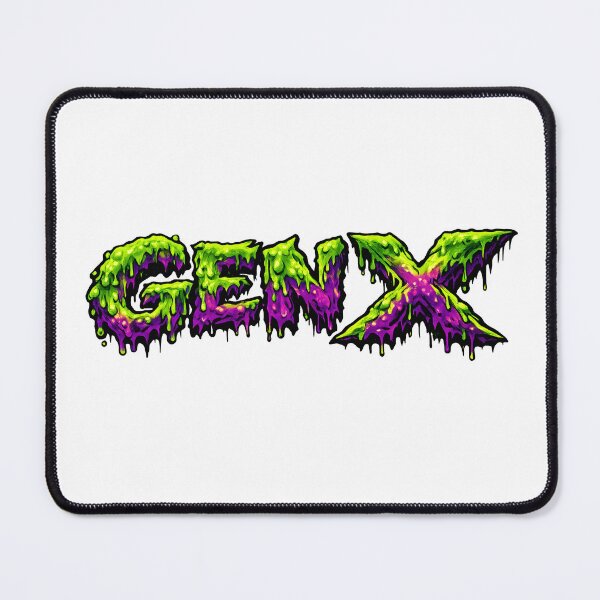 Item preview, Gen X Toxic Slime Dripping Typography designed and sold by Artmares.