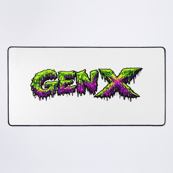 Item preview, Gen X Toxic Slime Dripping Typography designed and sold by Artmares.