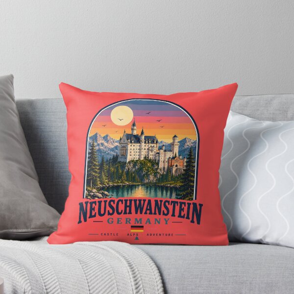 Item preview, Neuschwanstein Castle Vintage Germany designed and sold by TAOptimus .