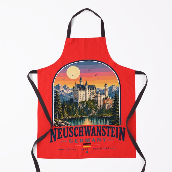 Item preview, Neuschwanstein Castle Vintage Germany designed and sold by TAOptimus .