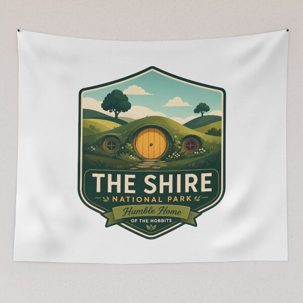 Item preview, The Shire National Park  designed and sold by FrontierCosmic.