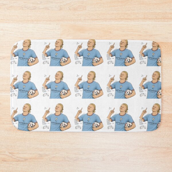 Item preview, Erling Haaland Cartoon Illustration | Goal Machine Football Fan Art | Funny Soccer Sticker | Manchester Inspired Graphic designed and sold by poppet103.