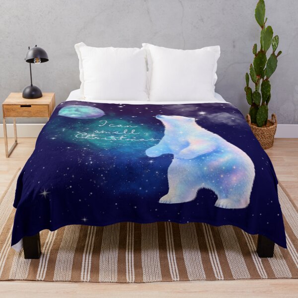 Item preview, I smell Christmas, magical polar bear smelling the air designed and sold by BritishDelights.
