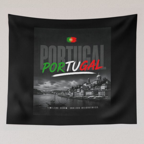 Item preview, Portugal Modern Travel Art designed and sold by EdwinkOne.