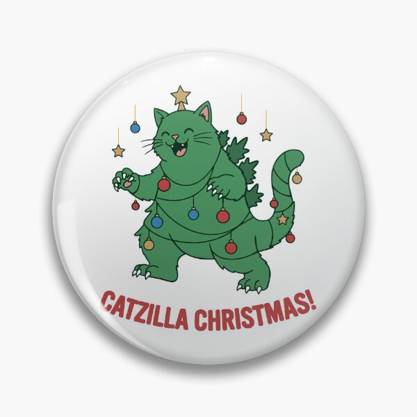 Item preview, Catzilla Christmas. designed and sold by EunsooLee.