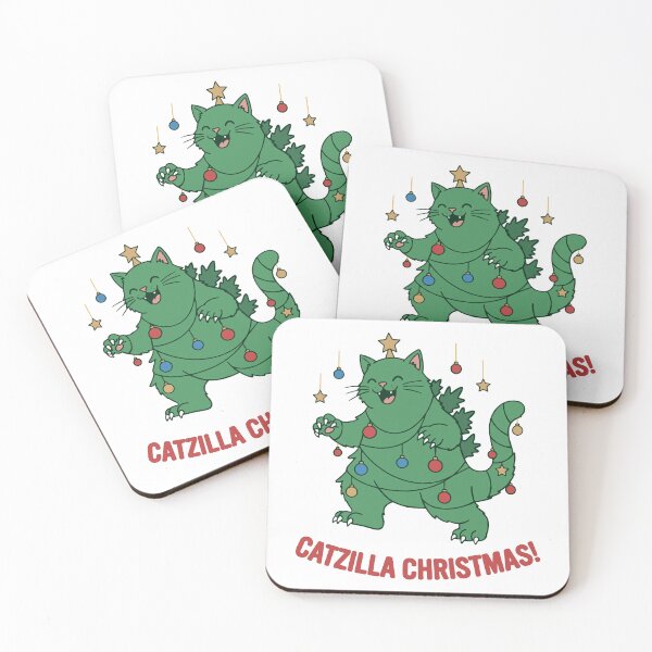 Item preview, Catzilla Christmas. designed and sold by EunsooLee.