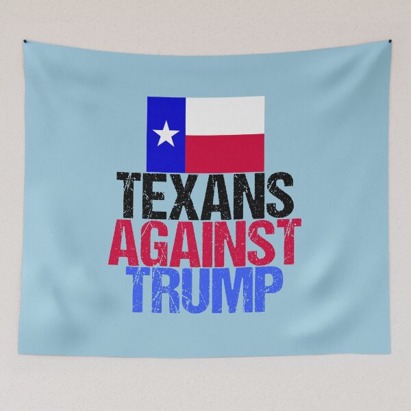 Aperçu de l'œuvre Texans contre Trump créée et vendue par Epic Love Designs.
