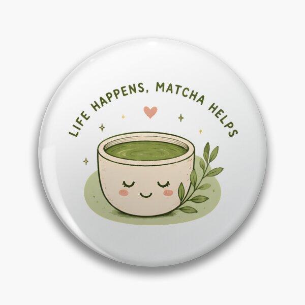Item preview, Cute Matcha Illustration | Kawaii Green Tea Aesthetic | Cozy Matcha Lover Gift designed and sold by poppet103.