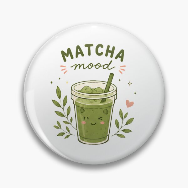 Item preview, Matcha Mood | Kawaii Green Tea Aesthetic | Cozy Matcha Lover Gift designed and sold by poppet103.