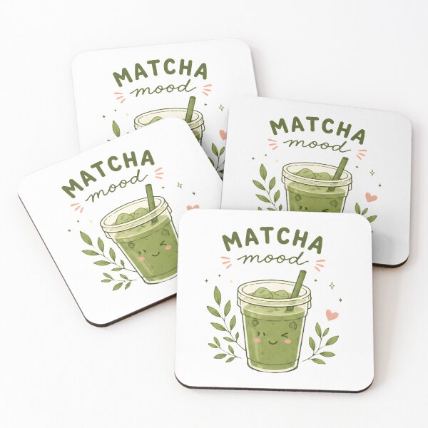 Item preview, Matcha Mood | Kawaii Green Tea Aesthetic | Cozy Matcha Lover Gift designed and sold by poppet103.