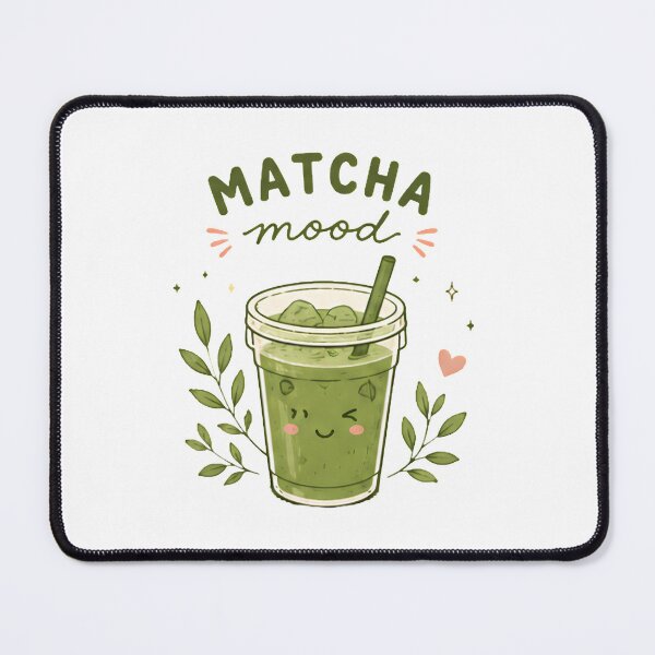 Item preview, Matcha Mood | Kawaii Green Tea Aesthetic | Cozy Matcha Lover Gift designed and sold by poppet103.