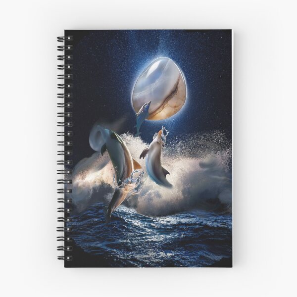Item preview, Moonstone Dolphins designed and sold by SkylerJHill.