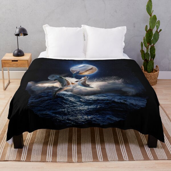 Item preview, Moonstone Dolphins designed and sold by SkylerJHill.