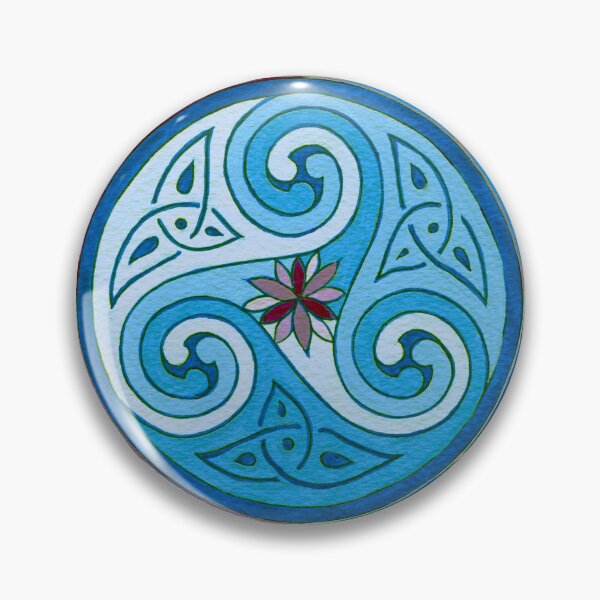 Item preview, Celtic Miniature in Blue & Purple designed and sold by Marta Lett.