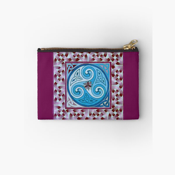 Item preview, Celtic Miniature in Blue & Purple designed and sold by Marta Lett.