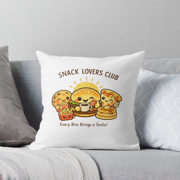 Item preview, Snack Lovers Club | Cute Kawaii Comfort Food Friends 1 designed and sold by Ripoubsb.