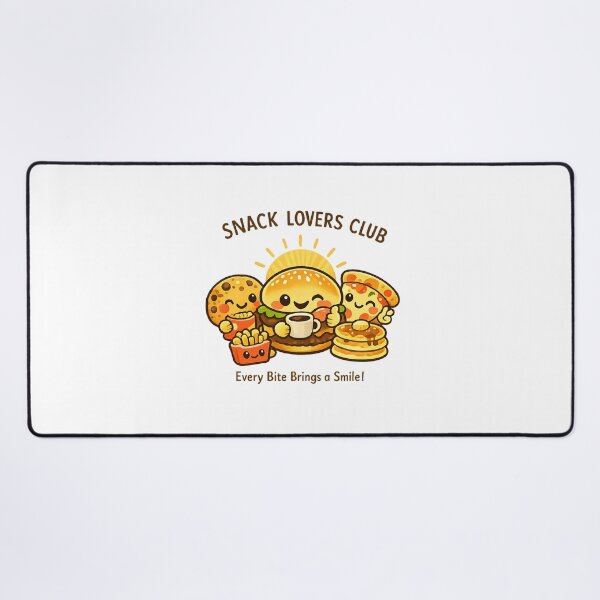 Item preview, Snack Lovers Club | Cute Kawaii Comfort Food Friends 1 designed and sold by Ripoubsb.