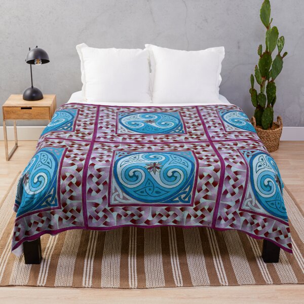 Item preview, Celtic Miniature in Blue & Purple designed and sold by Marta Lett.