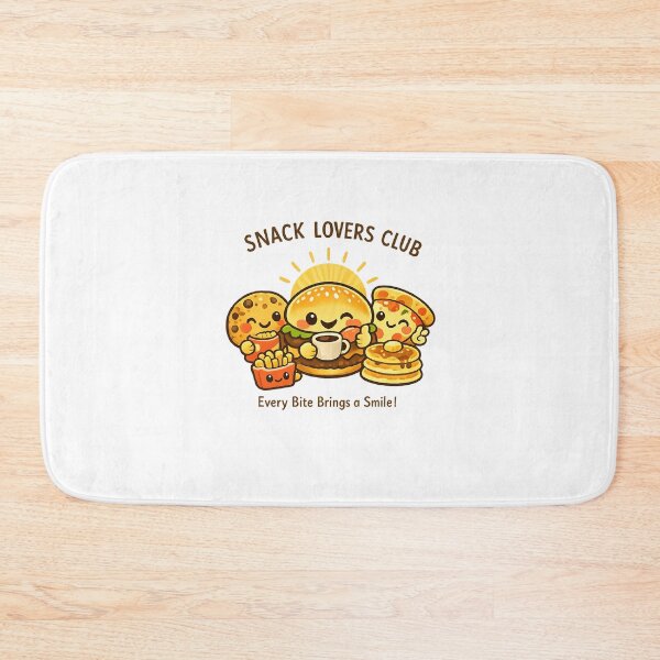 Item preview, Snack Lovers Club | Cute Kawaii Comfort Food Friends 1 designed and sold by Ripoubsb.