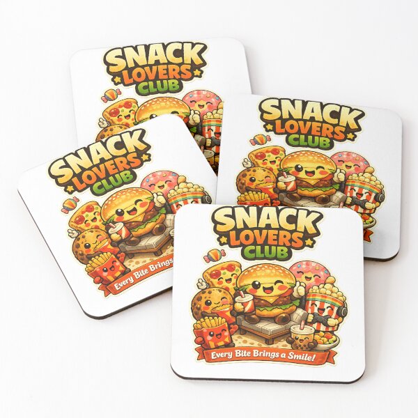 Item preview, Snack Lovers Club | Cute Kawaii Comfort Food Friends  designed and sold by Ripoubsb.
