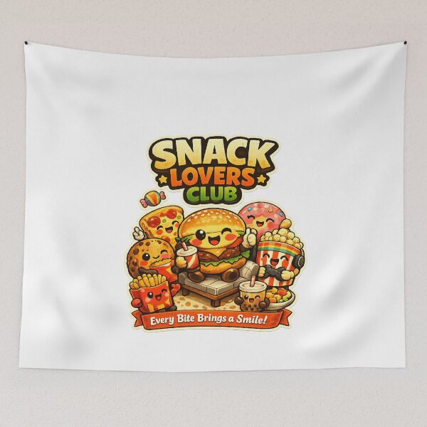 Item preview, Snack Lovers Club | Cute Kawaii Comfort Food Friends  designed and sold by Ripoubsb.