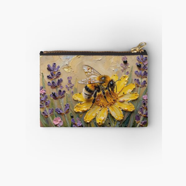 Item preview, Néctar dorado: Abejorro en una flor amarilla designed and sold by ahmadclothings.