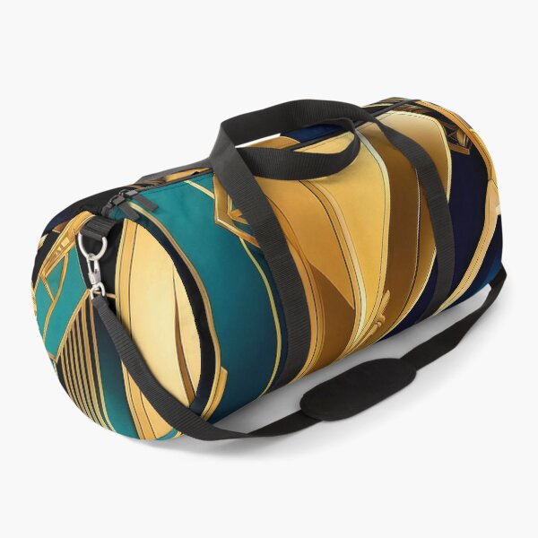 Item preview, Luxury Art Deco Geometric In Blue And Golden designed and sold by DEC02.