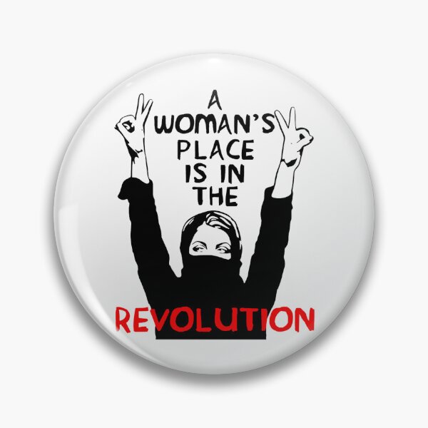 Item preview, A Woman's Place Is In The Revolution - Feminist designed and sold by surfandsupply.