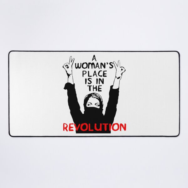 Item preview, A Woman's Place Is In The Revolution - Feminist designed and sold by surfandsupply.