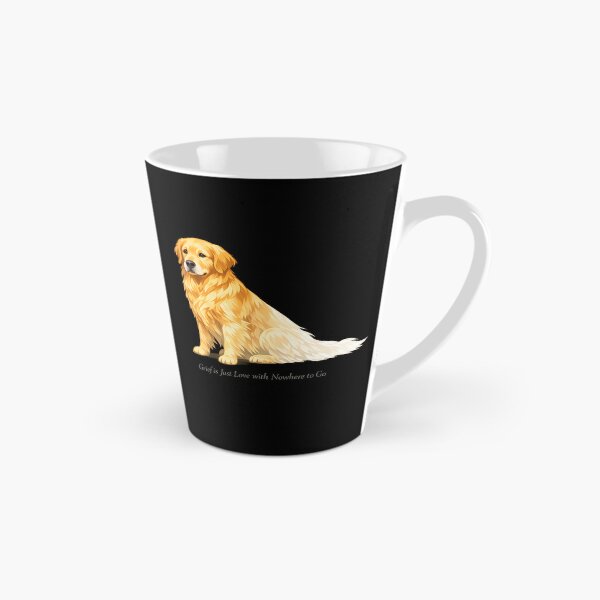Item preview, Grief Is Just Love With Nowhere to Go – Golden Retriever Memorial Art, Pet Loss Sympathy Gift designed and sold by Sahil Randhawa.