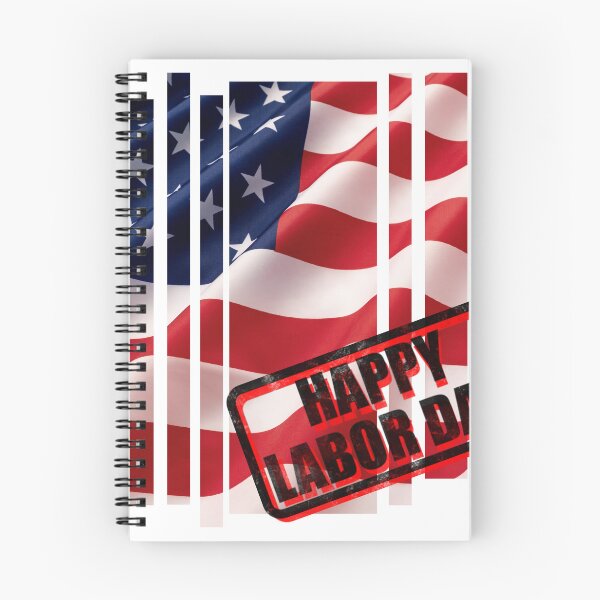 Item preview, Happy Labor Day - Patriotic American Flag Design designed and sold by Krystek-Studio .