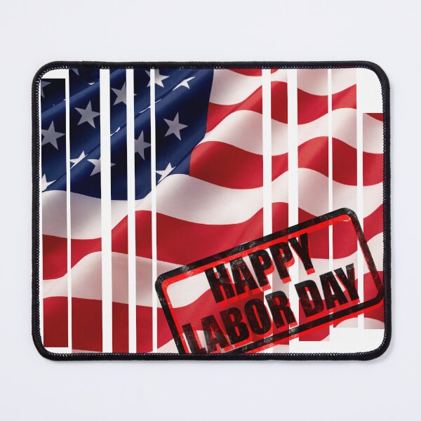 Item preview, Happy Labor Day - Patriotic American Flag Design designed and sold by Krystek-Studio .