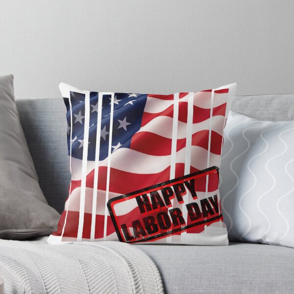 Item preview, Happy Labor Day - Patriotic American Flag Design designed and sold by Krystek-Studio .