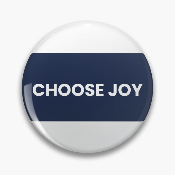 Item preview, "CHOOSE JOY" Minimalist Quote Sticker designed and sold by QuirkThreadsCo.