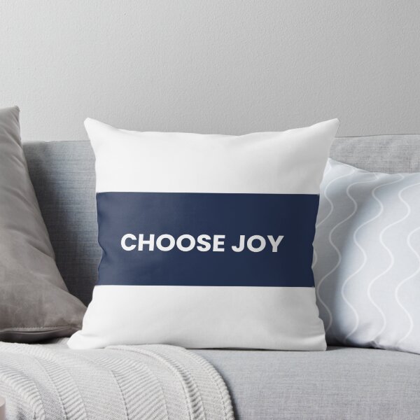 Item preview, "CHOOSE JOY" Minimalist Quote Sticker designed and sold by QuirkThreadsCo.