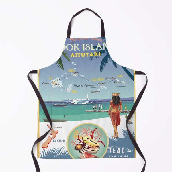 Item preview, The Coral Route - Cook Islands Aitutaki designed and sold by contourcreative.