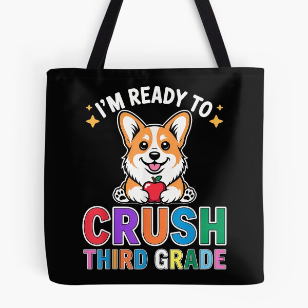 Item preview, Funny Ready to Crush Third Grade Corgi Dog Day of School  designed and sold by MatherFisher.