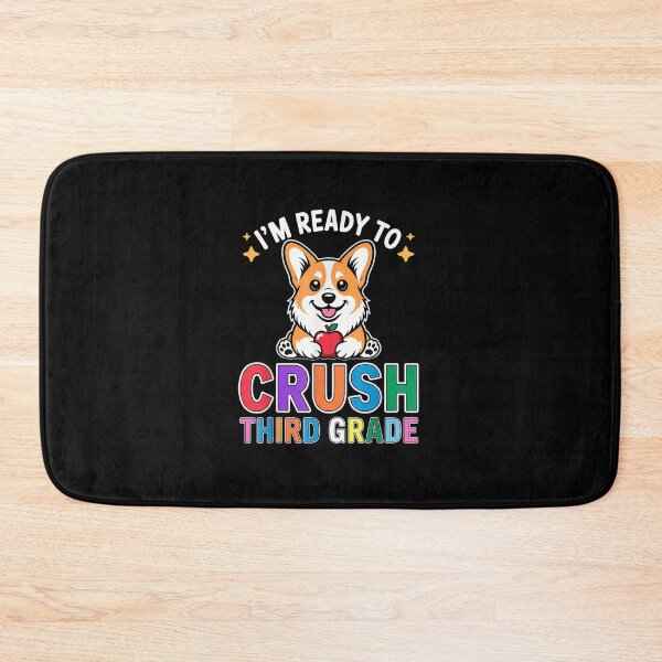 Item preview, Funny Ready to Crush Third Grade Corgi Dog Day of School  designed and sold by MatherFisher.