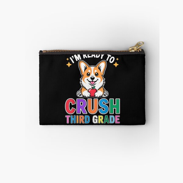 Item preview, Funny Ready to Crush Third Grade Corgi Dog Day of School  designed and sold by MatherFisher.