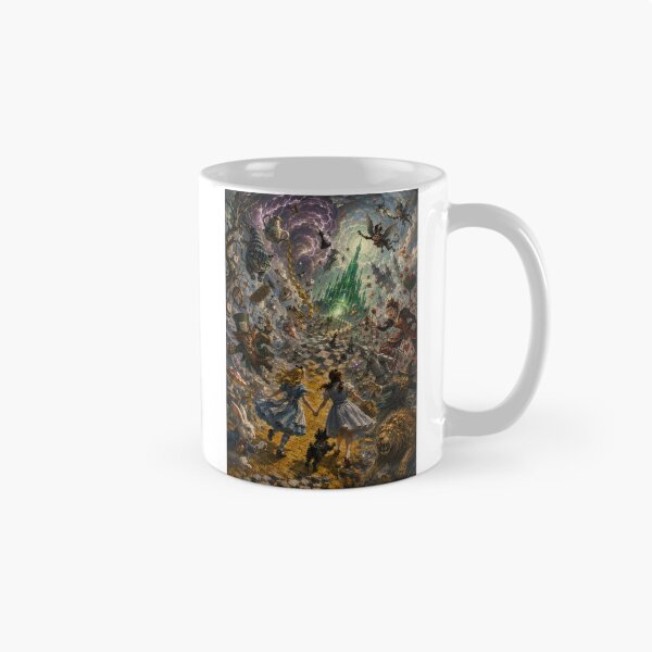 Item preview, Alice in Wonderland Meets The Wizard of Oz | Impossible Fantasy Universe Collision | Literary Crossover Illustration designed and sold by Extravanganzza.