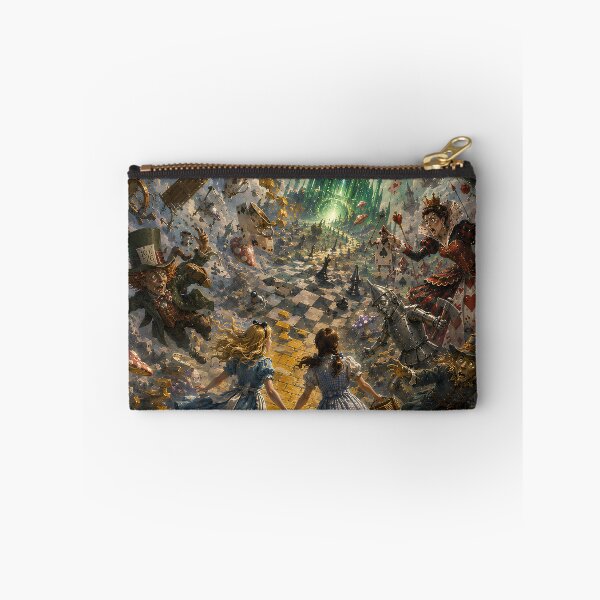 Item preview, Alice in Wonderland Meets The Wizard of Oz | Impossible Fantasy Universe Collision | Literary Crossover Illustration designed and sold by Extravanganzza.