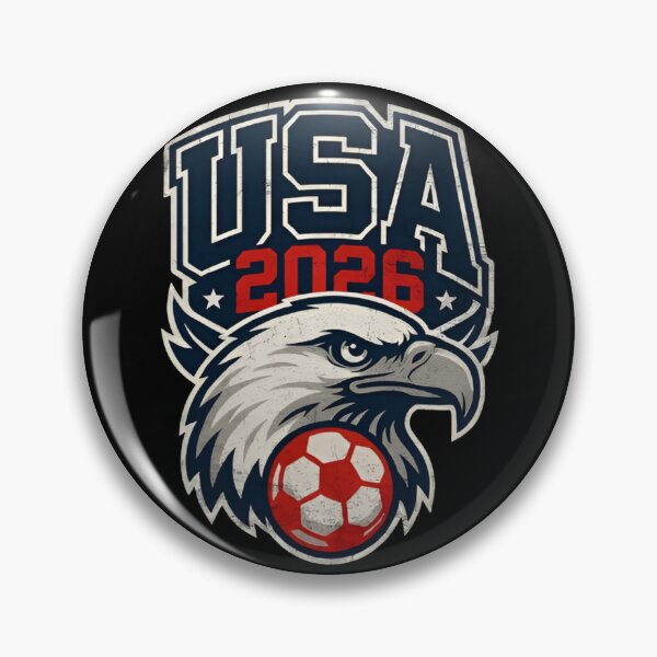 Item preview, USA 2026 Soccer Eagle American Football Fan Patriotic Sports Gift designed and sold by Zizo-DR44.