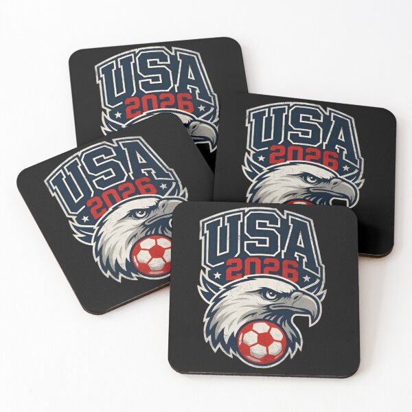 Item preview, USA 2026 Soccer Eagle American Football Fan Patriotic Sports Gift designed and sold by Zizo-DR44.