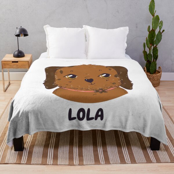 Item preview, Lola - Cute Brown Spotted Puppy Dog Portrait designed and sold by GenZFashion000.
