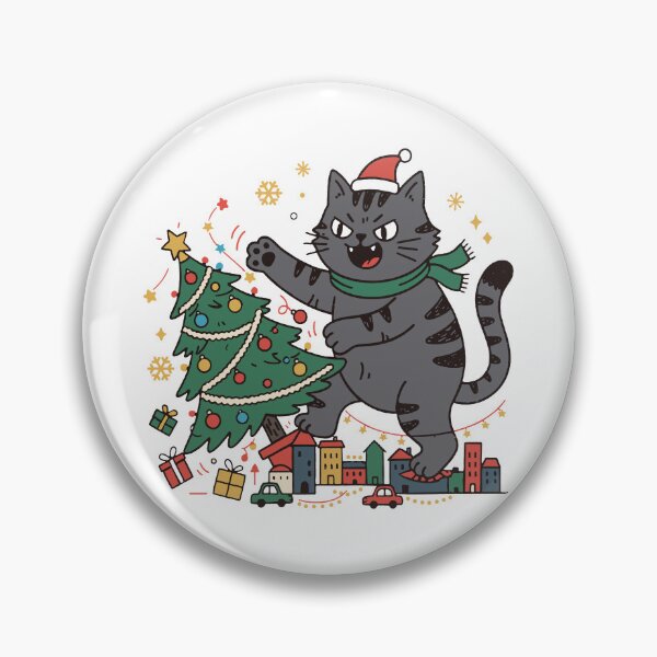 Item preview, Catzilla Christmas. #2 designed and sold by EunsooLee.