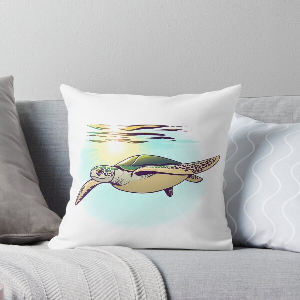 Item preview, Sea Turtle Swimming Toward Sunlight designed and sold by T-domain.