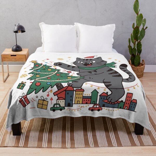 Item preview, Catzilla Christmas. #2 designed and sold by EunsooLee.
