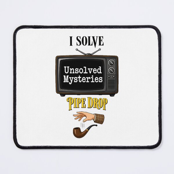 Item preview, Detective Pipe Drop Vintage Crime Show Humor designed and sold by Artmares.