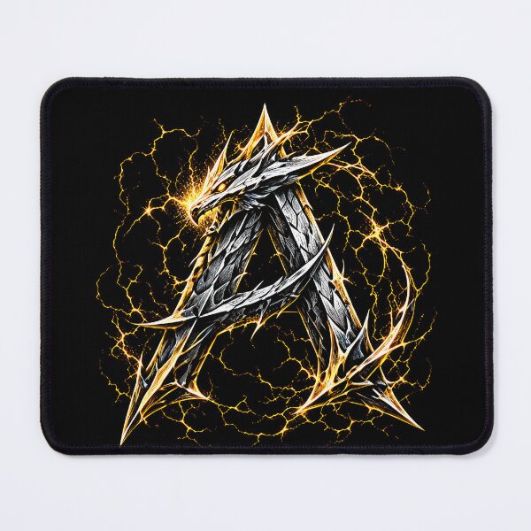 Item preview, Aurefang Dragonsteel Letter A designed and sold by BlissBlvdShop.