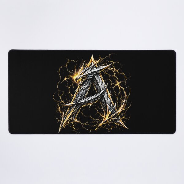 Item preview, Aurefang Dragonsteel Letter A designed and sold by BlissBlvdShop.